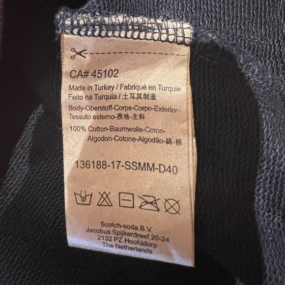 SCOTCH & SODA Women's Brown Crewneck Sweater L - Picture 7 of 11